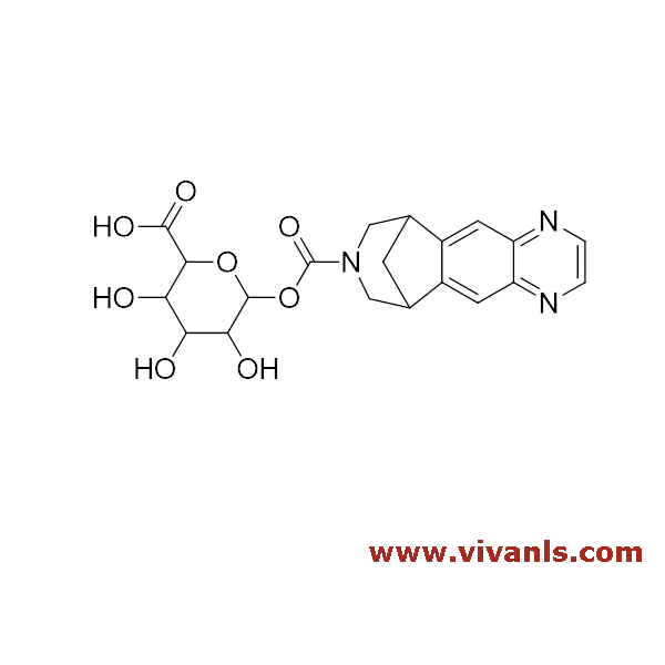 Glucuronides-Varenicline Carbamoyl β-D-Glucuronide-1654775636.png